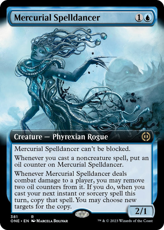 Mercurial Spelldancer (Extended Art) (381) (Phyrexia: All Will Be One)