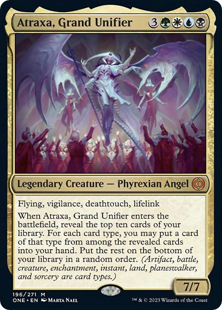 Atraxa, Grand Unifier (196) (Phyrexia: All Will Be One)