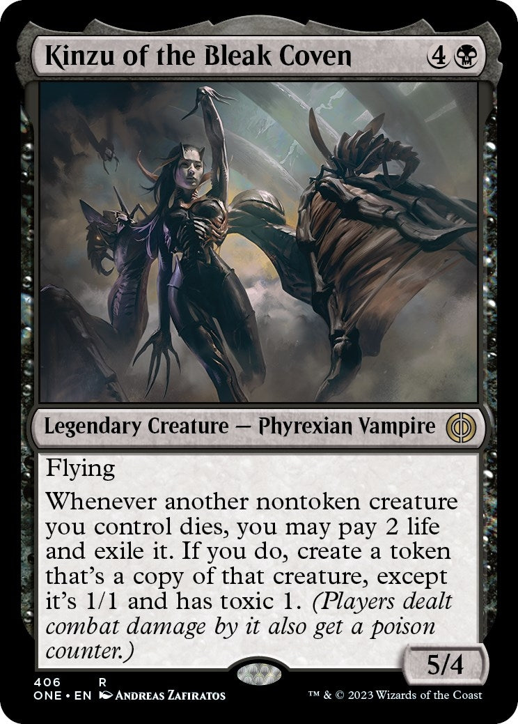 Kinzu of the Bleak Coven (406) (Phyrexia: All Will Be One)