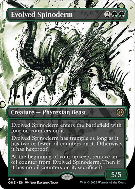 Image for Evolved Spinoderm (Showcase) (313) (Phyrexia: All Will Be One) - Magic: The Gathering
