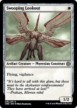 Image for Swooping Lookout (35) (Phyrexia: All Will Be One) - Magic: The Gathering
