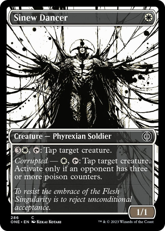 Image for Sinew Dancer (Showcase) (286) (Phyrexia: All Will Be One) - Magic: The Gathering
