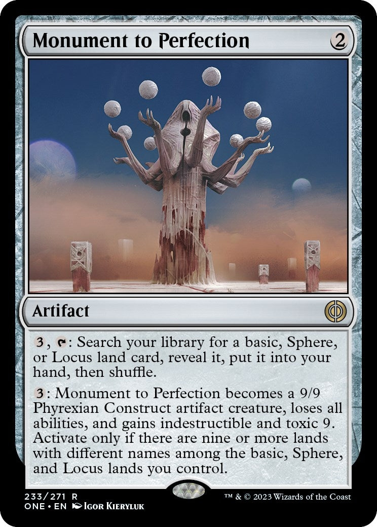 Monument to Perfection (233) (Phyrexia: All Will Be One)