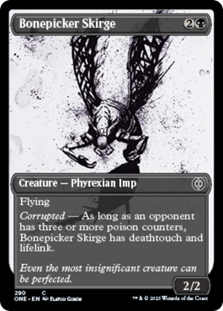 Bonepicker Skirge (Showcase) (290) (Phyrexia: All Will Be One)
