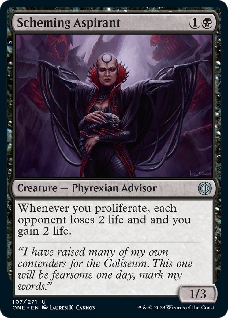 Scheming Aspirant (107) (Phyrexia: All Will Be One)