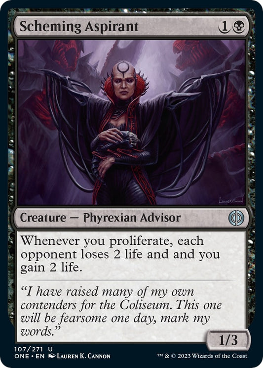 Scheming Aspirant (107) (Phyrexia: All Will Be One)