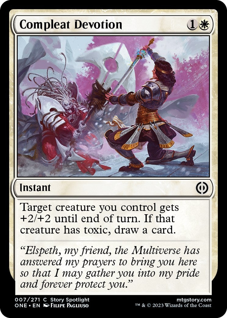 Image for Compleat Devotion (7) (Phyrexia: All Will Be One) - Magic: The Gathering