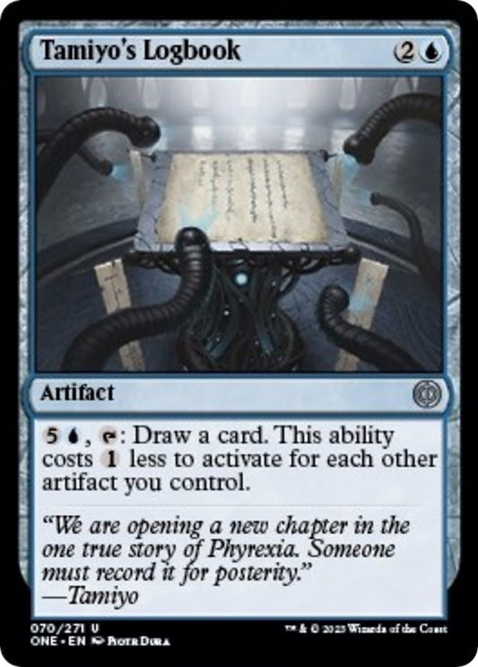 Image for Tamiyo's Logbook (70) (Phyrexia: All Will Be One) - Magic: The Gathering