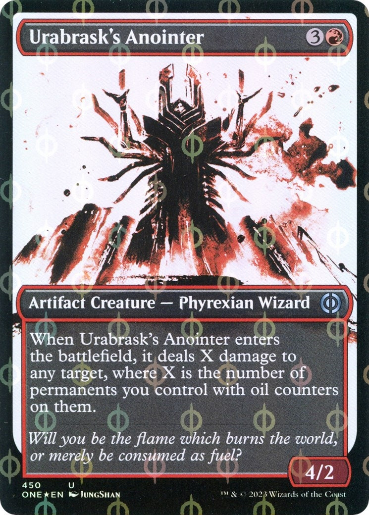 Image for Urabrask's Anointer (Showcase) (Step-and-Compleat Foil) (450) (Phyrexia: All Will Be One) - Magic: The Gathering