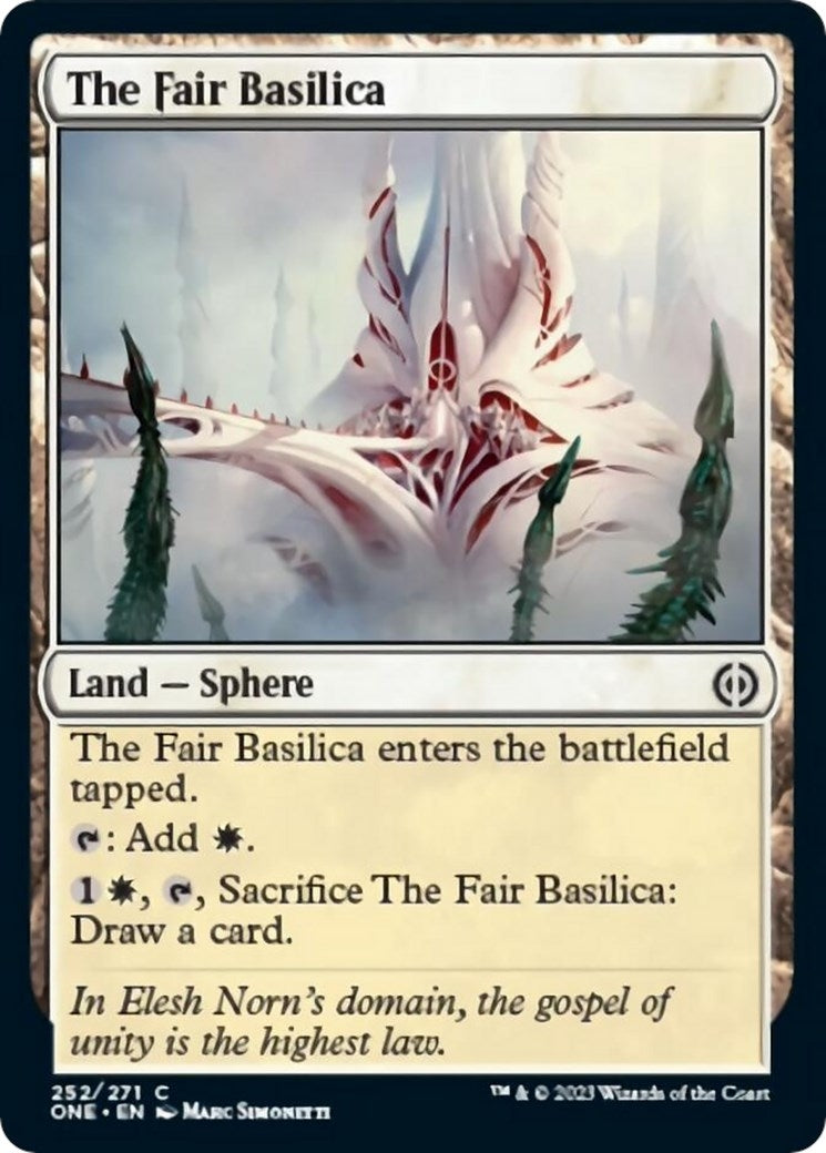 The Fair Basilica (252) (Phyrexia: All Will Be One)