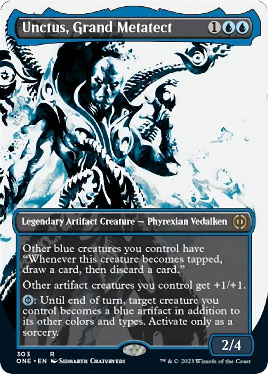 Unctus, Grand Metatect (Showcase) (303) (Phyrexia: All Will Be One)