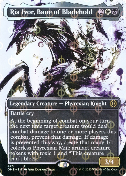 Image for Ria Ivor, Bane of Bladehold (Showcase) (Step-and-Compleat Foil) (475) (Phyrexia: All Will Be One) - Magic: The Gathering