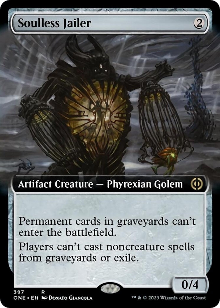 Image for Soulless Jailer (Extended Art) (397) (Phyrexia: All Will Be One) - Magic: The Gathering