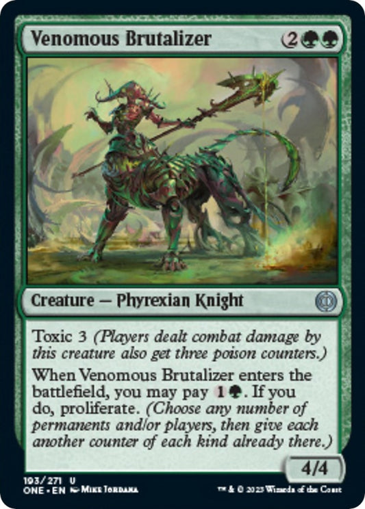 Image for Venomous Brutalizer (193) (Phyrexia: All Will Be One) - Magic: The Gathering