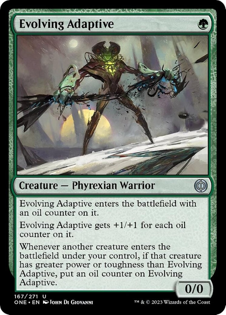 Image for Evolving Adaptive (167) (Phyrexia: All Will Be One) - Magic: The Gathering