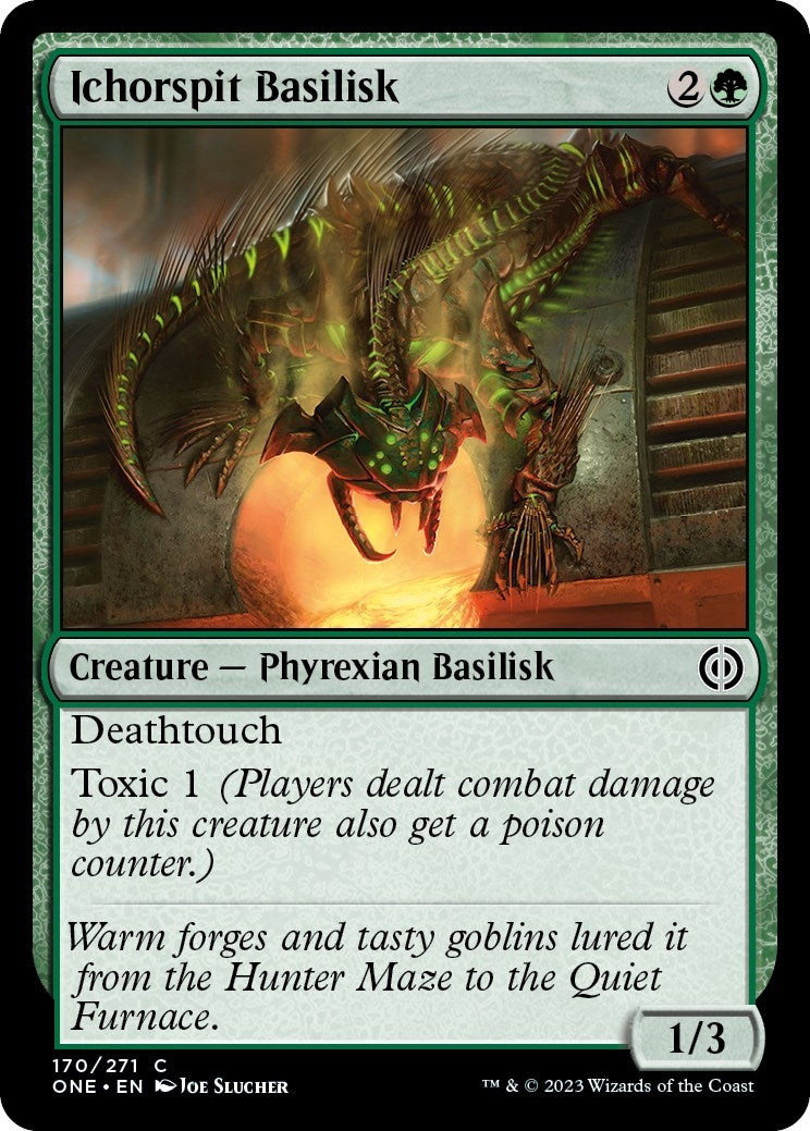 Ichorspit Basilisk (170) (Phyrexia: All Will Be One)