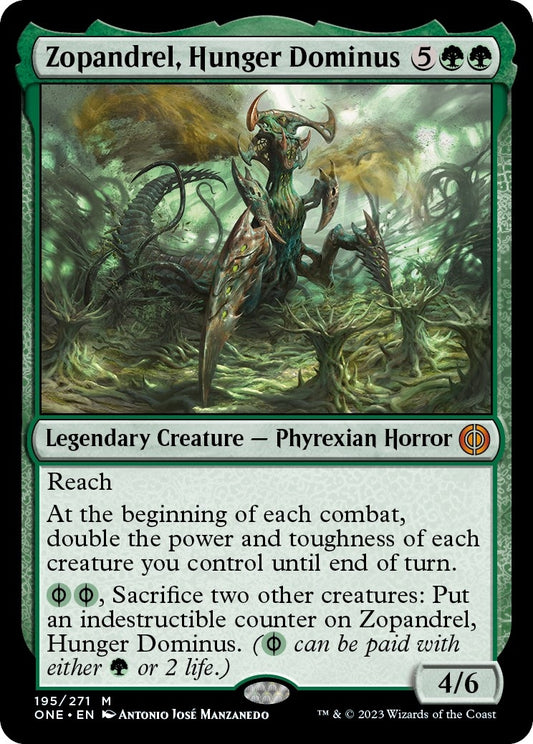 Zopandrel, Hunger Dominus (195) (Phyrexia: All Will Be One)