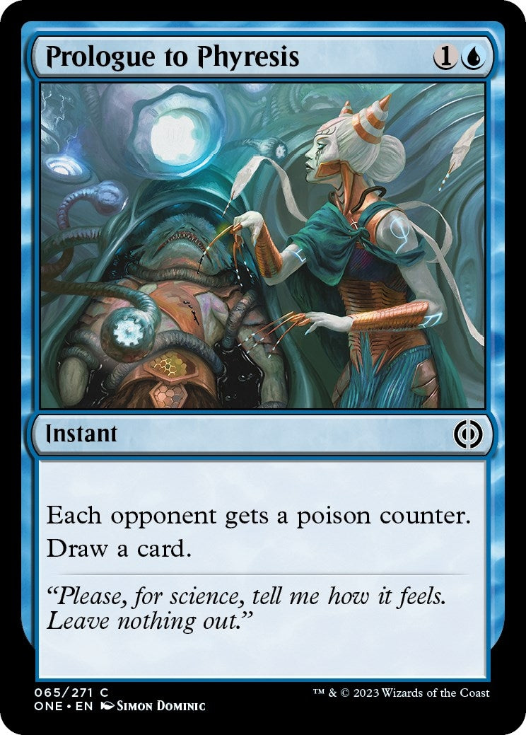 Image for Prologue to Phyresis (65) (Phyrexia: All Will Be One) - Magic: The Gathering