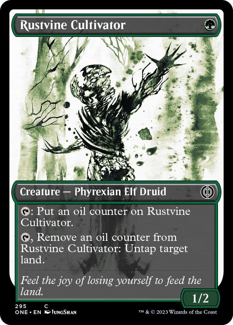Image for Rustvine Cultivator (Showcase) (295) (Phyrexia: All Will Be One) - Magic: The Gathering