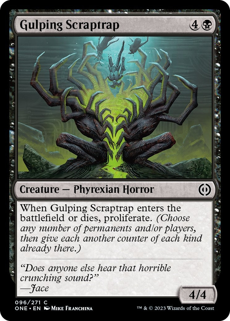 Image for Gulping Scraptrap (96) (Phyrexia: All Will Be One) - Magic: The Gathering