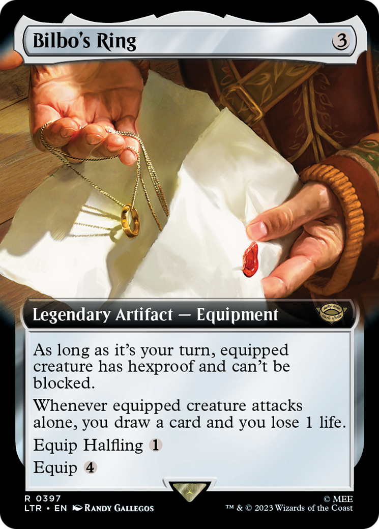 Bilbo's Ring (Extended Art) (397) (LTR)