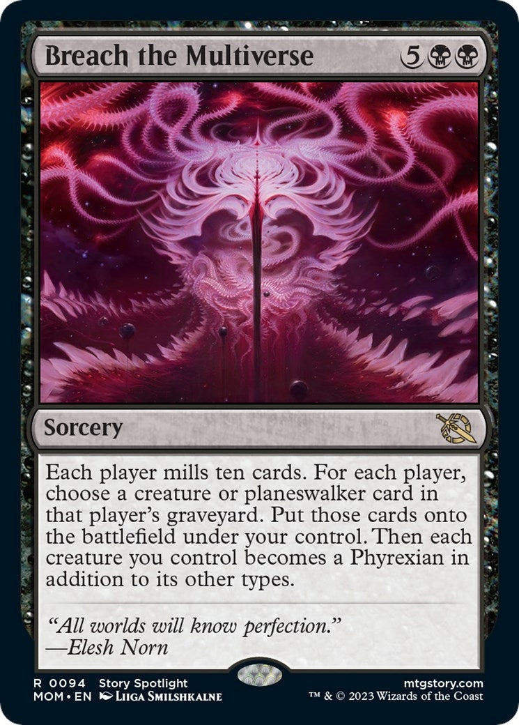 Image for Breach the Multiverse (94) (March of the Machine) - Magic: The Gathering