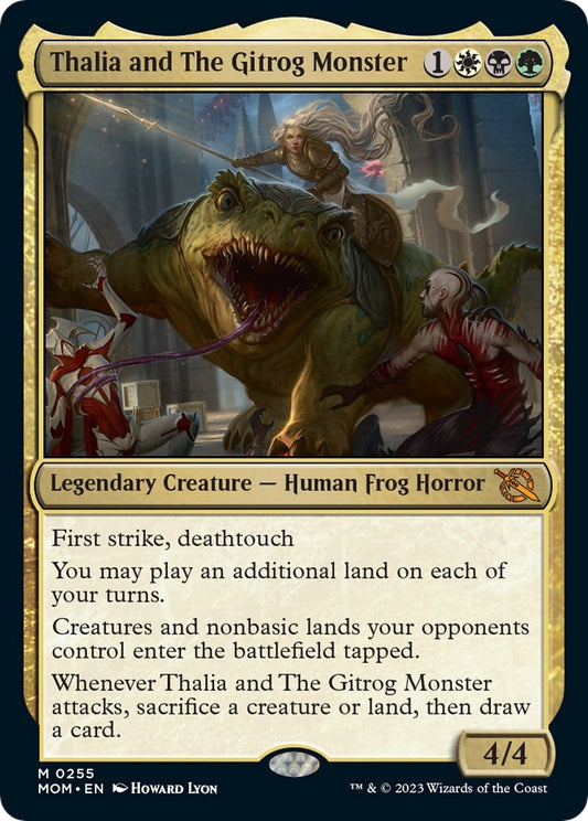 Image for Thalia and The Gitrog Monster (255) (March of the Machine) - Magic: The Gathering