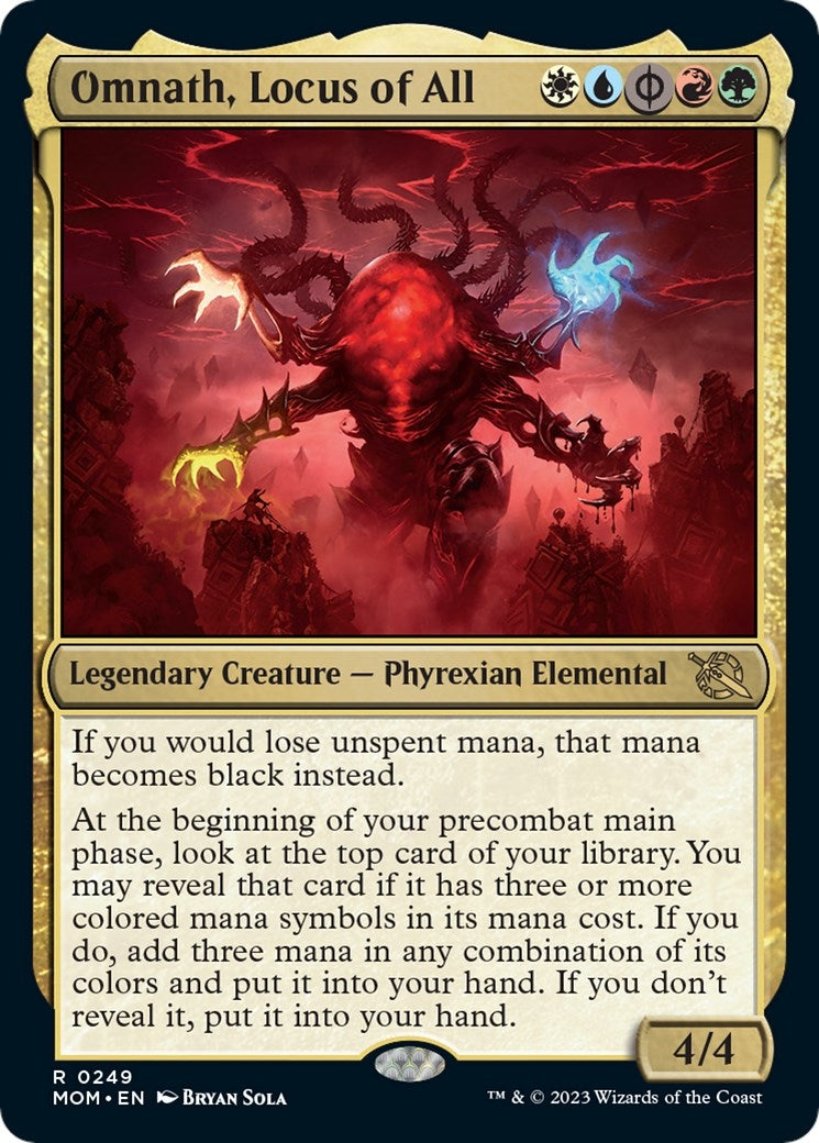 Image for Omnath, Locus of All (249) (March of the Machine) - Magic: The Gathering