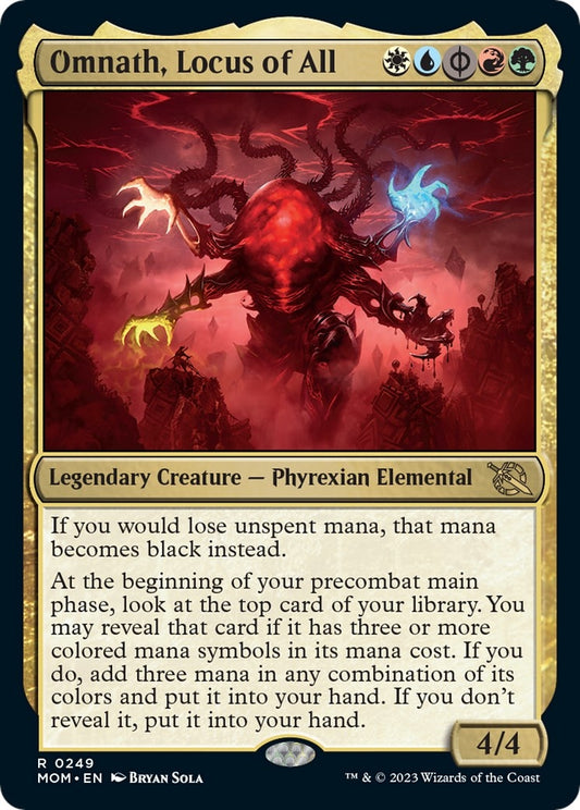 Image for Omnath, Locus of All (249) (March of the Machine) - Magic: The Gathering