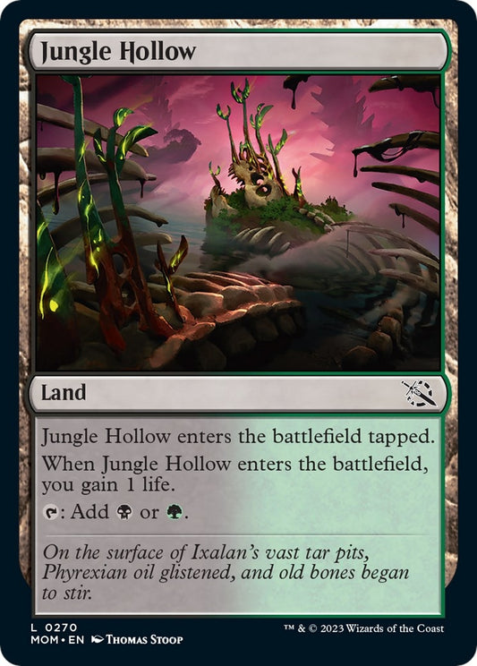 Image for Jungle Hollow (270) (March of the Machine) - Magic: The Gathering