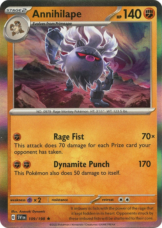 Annihilape (109/198) (SV01: Scarlet & Violet Base Set)