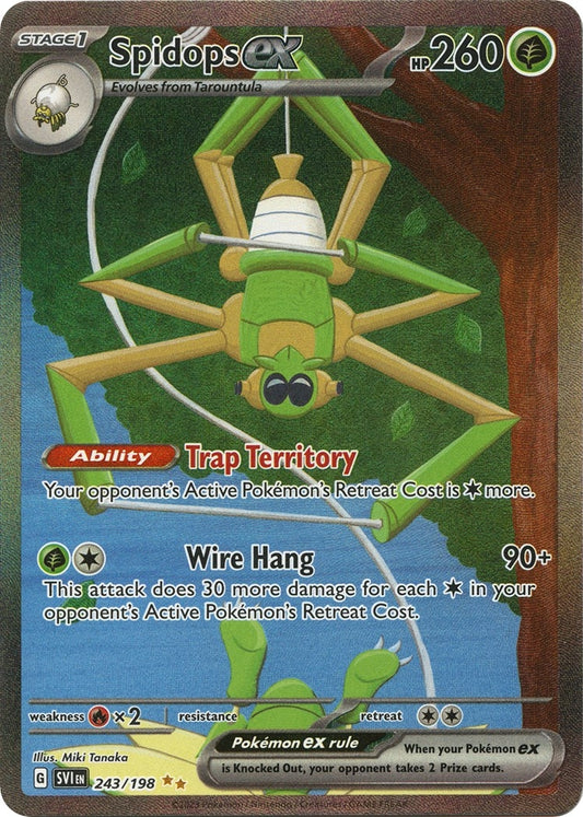 Spidops ex (243/198) (SV01: Scarlet & Violet Base Set)