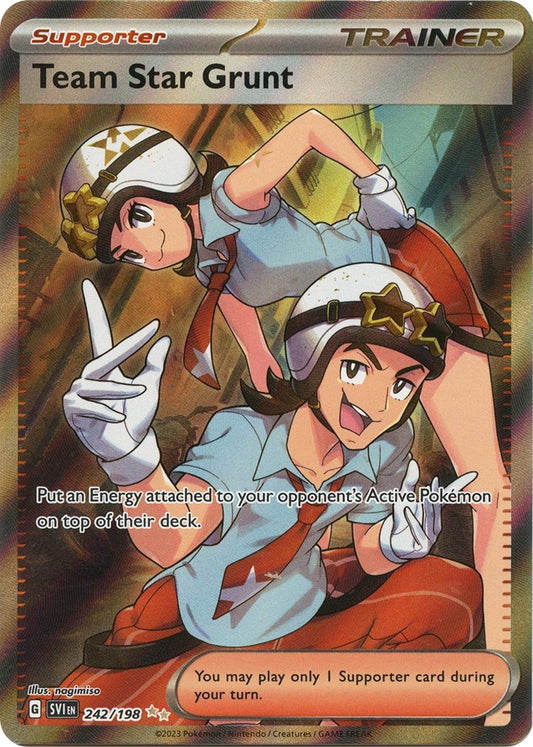 Team Star Grunt (242/198) (SV01: Scarlet & Violet Base Set)