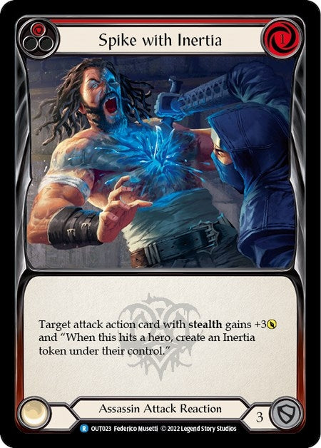 Image for Spike with Inertia (OUT023) (Outsiders) - Flesh and Blood TCG
