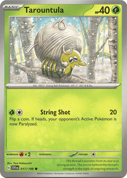 Tarountula (017/198) (SV01: Scarlet & Violet Base Set)
