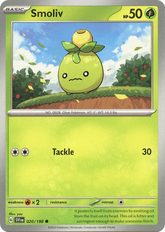 Smoliv (020/198) (SV01: Scarlet & Violet Base Set)