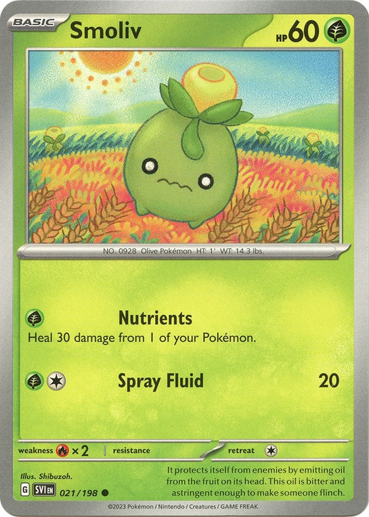Smoliv (021/198) (SV01: Scarlet & Violet Base Set)