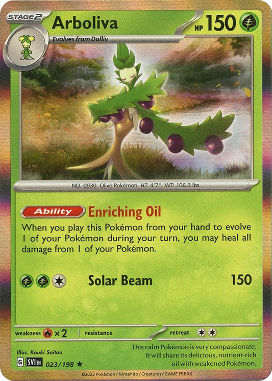 Arboliva (023/198) (SV01: Scarlet & Violet Base Set)