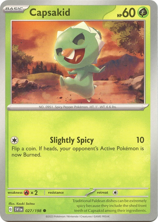 Capsakid (027/198) (SV01: Scarlet & Violet Base Set)