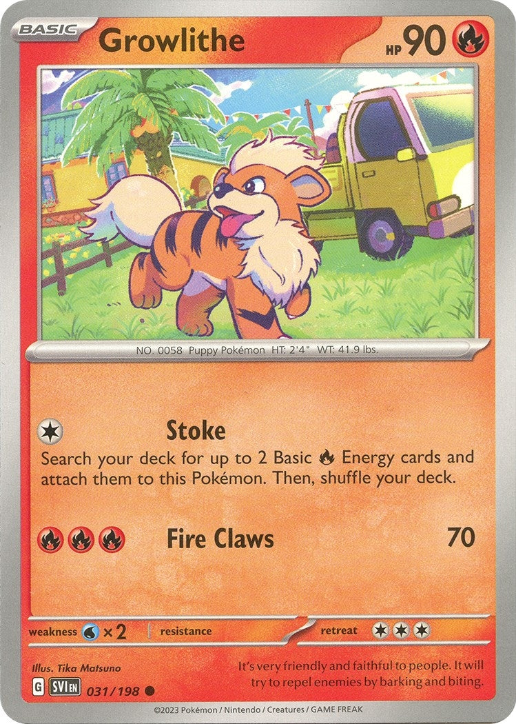 Growlithe (031/198) (SV01: Scarlet & Violet Base Set)