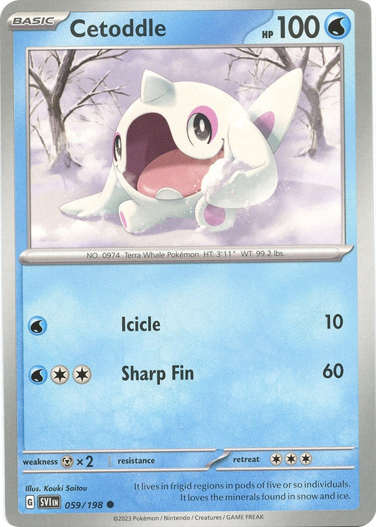 Cetoddle (059/198) (SV01: Scarlet & Violet Base Set)