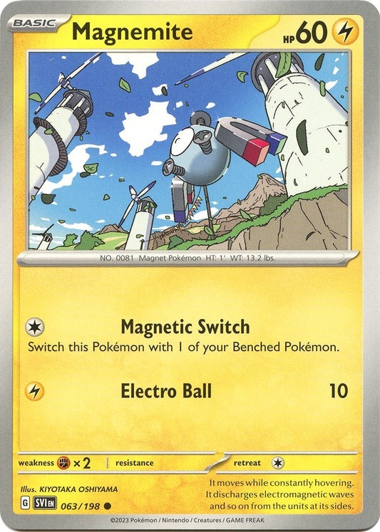 Magnemite (063/198) (SV01: Scarlet & Violet Base Set)