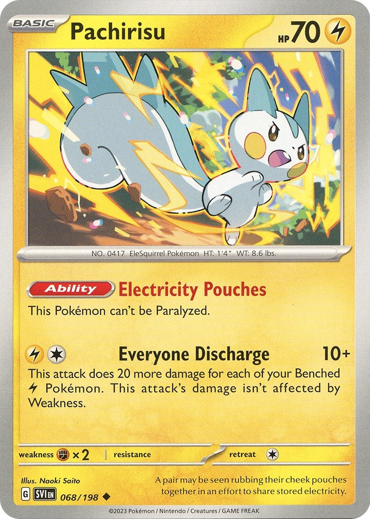 Pachirisu (068/198) (SV01: Scarlet & Violet Base Set)