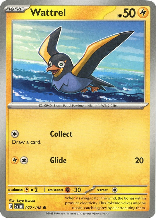 Wattrel (077/198) (SV01: Scarlet & Violet Base Set)