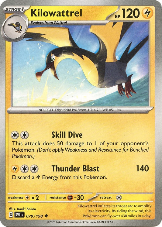 Kilowattrel (079/198) (SV01: Scarlet & Violet Base Set)