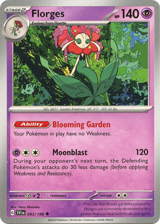 Florges (093/198) (SV01: Scarlet & Violet Base Set)