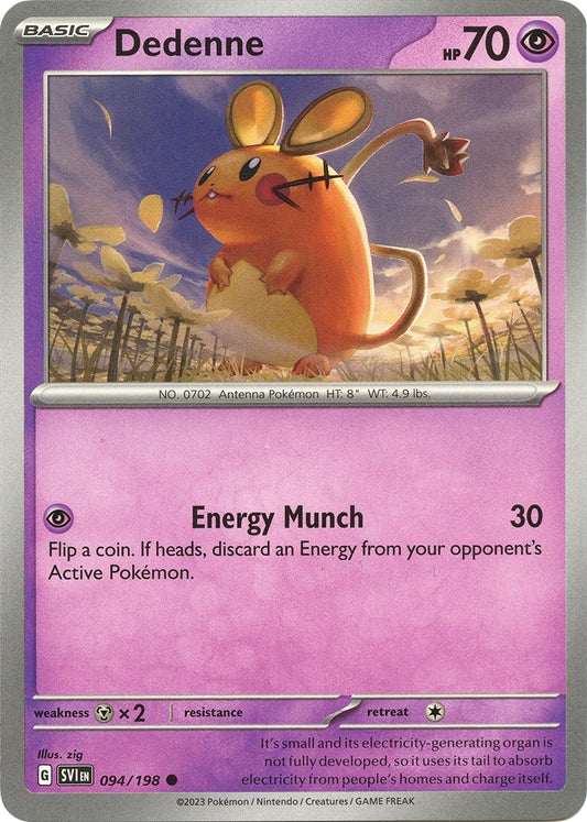 Dedenne (094/198) (SV01: Scarlet & Violet Base Set)