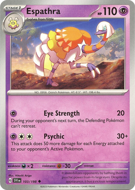 Espathra (103/198) (SV01: Scarlet & Violet Base Set)
