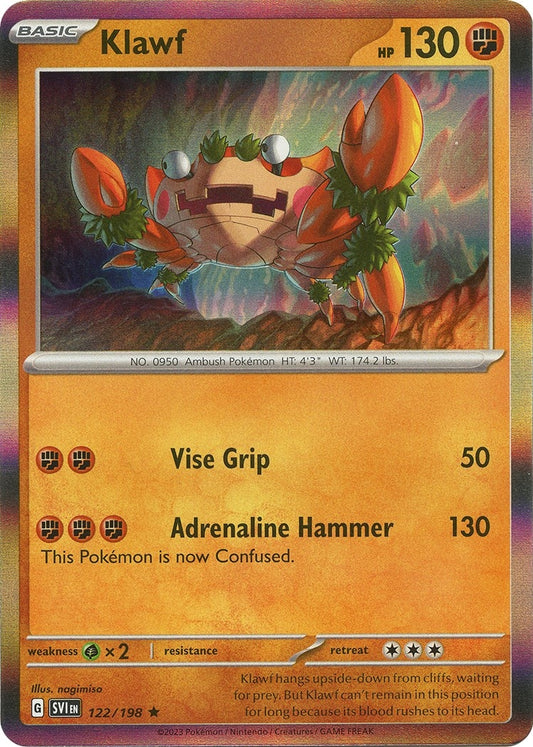 Klawf (122/198) (SV01: Scarlet & Violet Base Set)