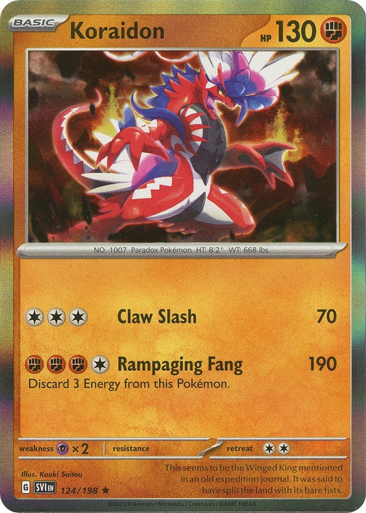 Koraidon (124/198) (SV01: Scarlet & Violet Base Set)